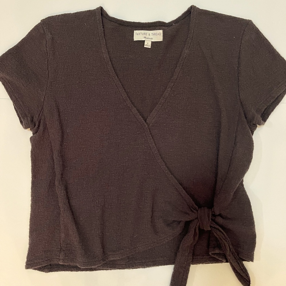 Madewell top Small Black